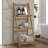 Nickalis Bamboo Bathroom Shelves-511910884