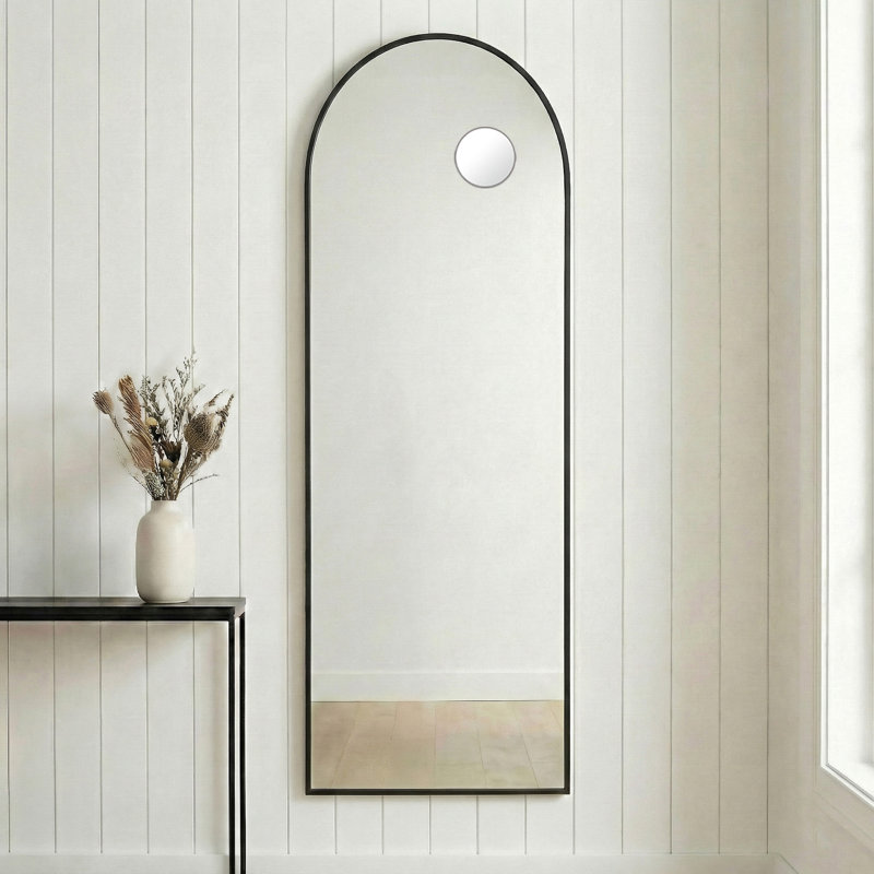Metal Rectangle Floor Mirror