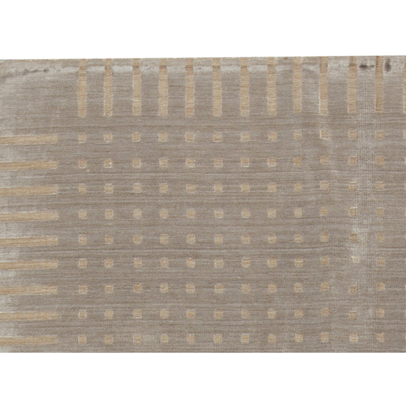 Geometric Area Rug in Brown