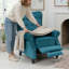 Buttoned Carmona Wingback Recliner Chair-1254594761