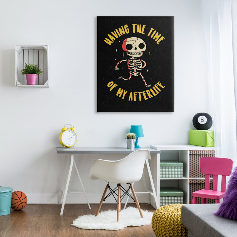 «Time Of My AfterLife» par Michael Buxton - Impression graphique, L 36 po x H 48 po, Toile tendue