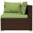 27.6" Wide Square Patio Sofa with Cushions-1708677346-1708677357