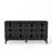 60.5" Mid Century Modern Sideboard Buffet Cabinet With Storage, Black-1988931591