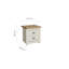 Napanoch 2 Drawer Bedside Table-576238115