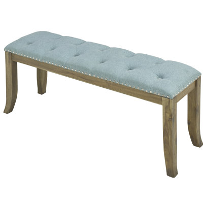 Banc en bois massif Lizabeth