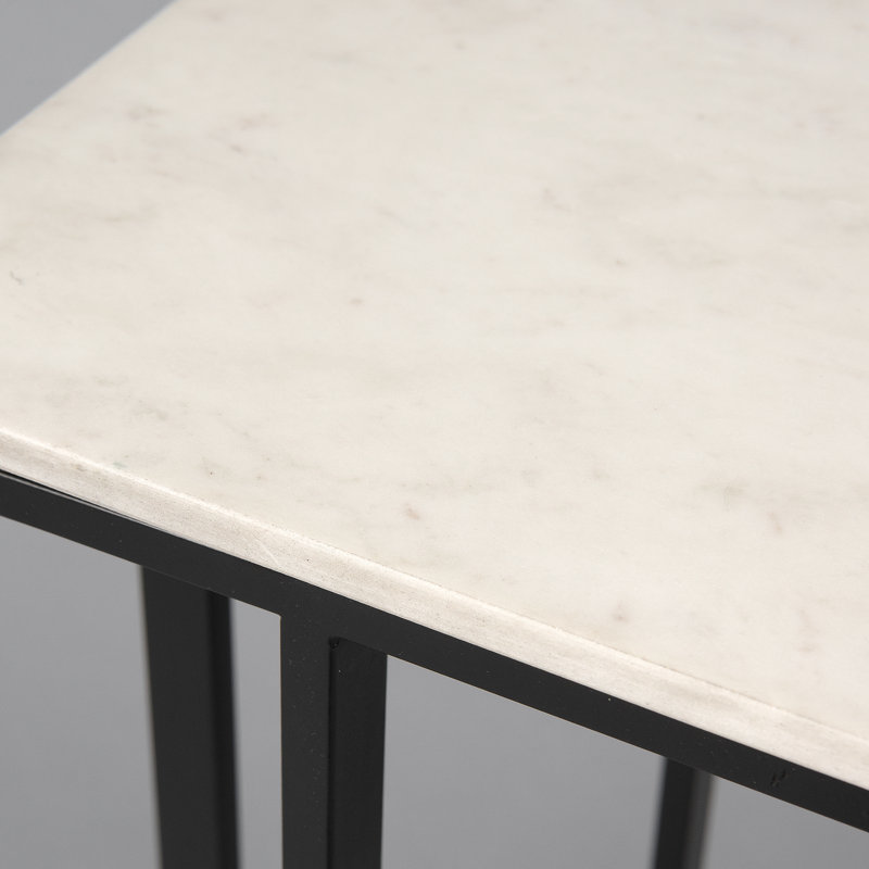 Brentton Marble Top End Table