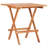 Doral 2 - Person Teak Wood Patio Dining Set with Square Table