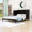Wooden Murphy Bed with Headboard