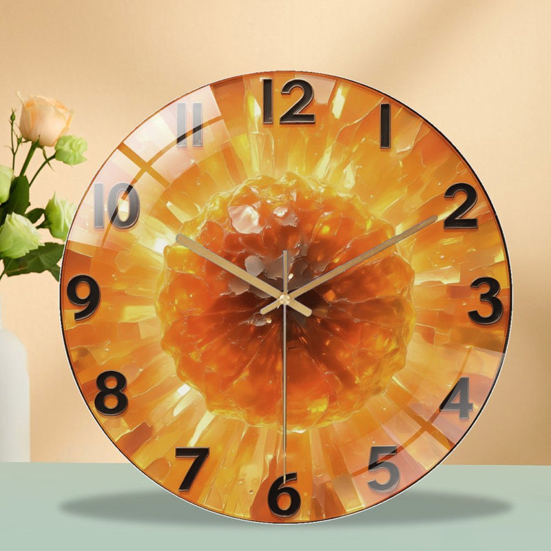Horloge murale avec horloge murale 12 po