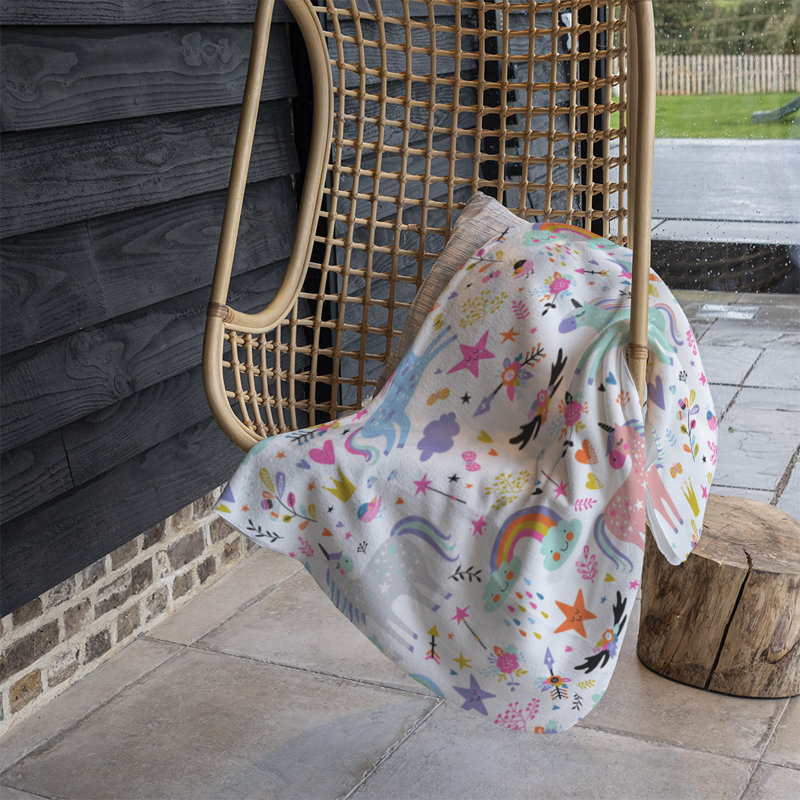 Donal Plain Weave / Muslin Throw Blanket
