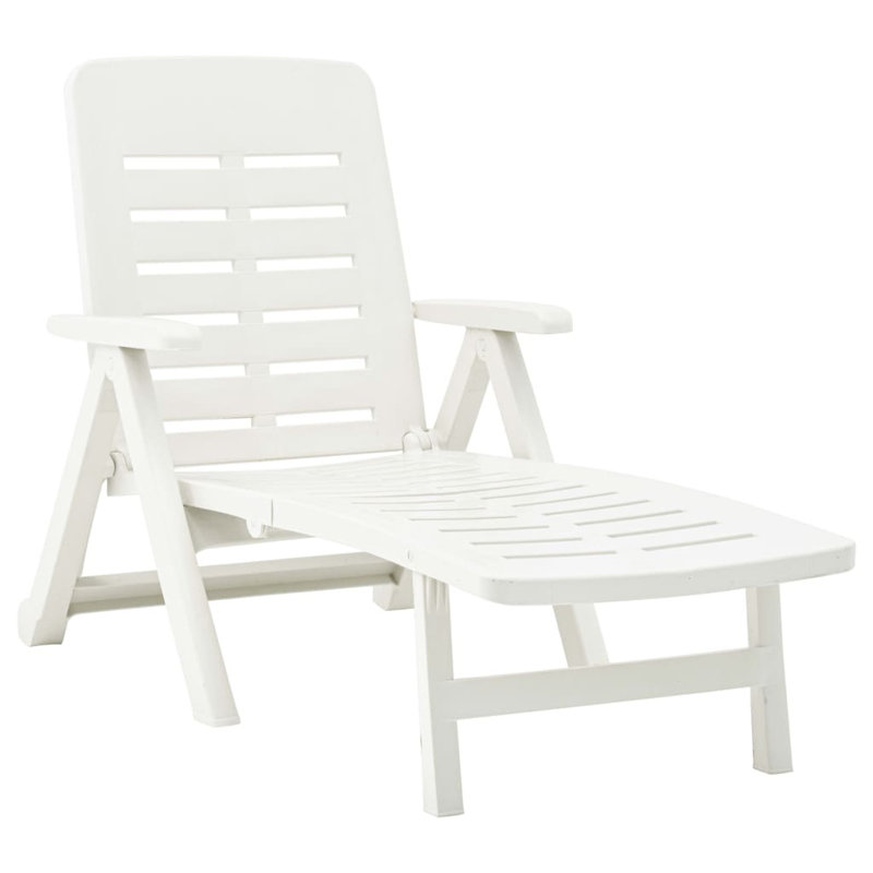 Ferber 189cm Long Reclining Single Chaise, White