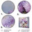 Lilas, impression romantique I - impression florale sur métal-715935654