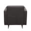 Fauteuil en polyester capitonné de 35 po de large Opus-29441933