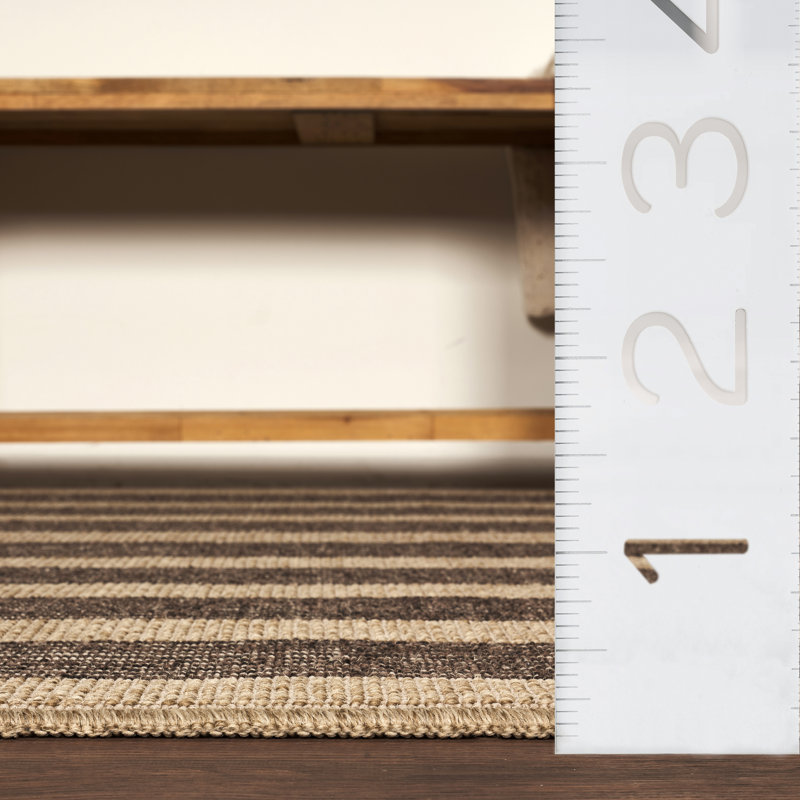 Abani Rugs Teagon SAG130A Vertical Stripe Indoor Area Rug, 7'9" x 10'2"
