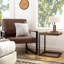 Fauteuil en similicuir 24,83 po Eritrea-1012264083