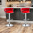 Christal Velvet Swivel Adjustable Height Bar Stool-93480939-90489187