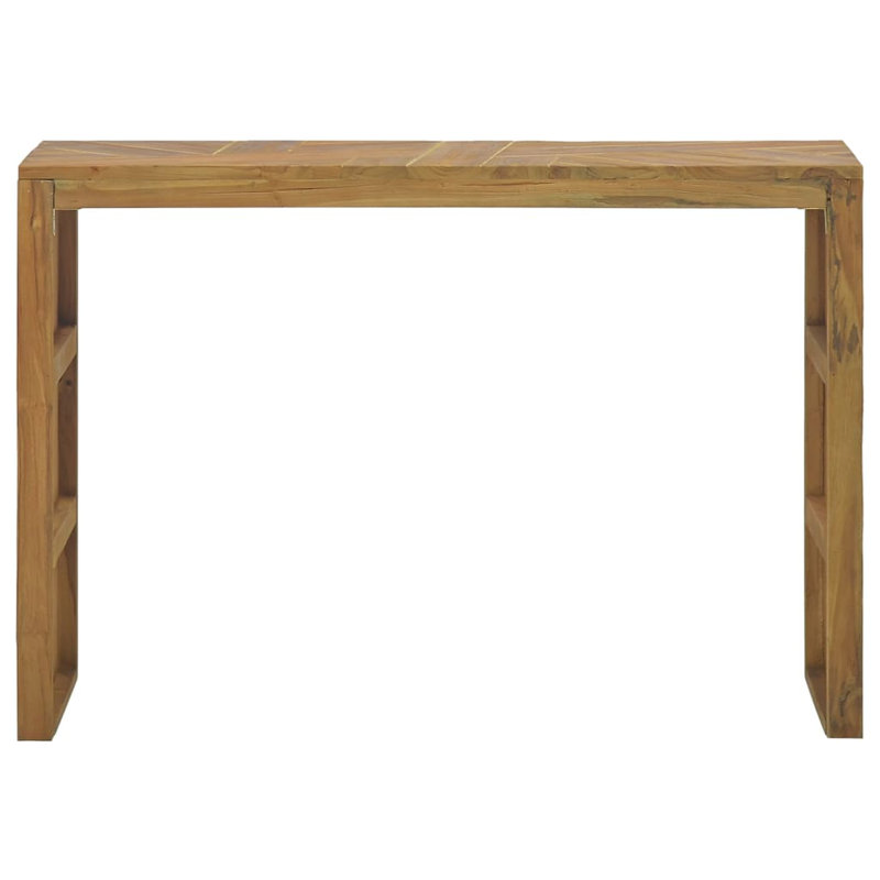 Console Table 43.3"x13.8"x29.5" Solid Teak Wood
