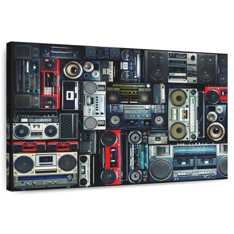 Abooma Boombox Wall, H 16 po x l 24 po
