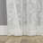 Nadia Textured Botanical Semi-Sheer Grommet Curtain Panel-2095652979-2095652978