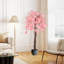 Décoration de cerisier artificiel haute 5,5 pi avec fleurs blanches 5,5 pi-163198847-163198842
