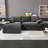 Modern Modular L-shape Sectional Sofa With Chaise-121566186