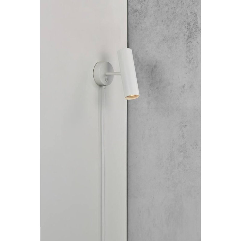 LED Flush Mounted Sconce, White