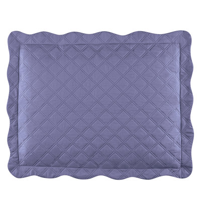 Blue/Lavender/Plum/Green/Beige Polyester Piece Sham