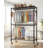 Heavy‑Duty Rolling Clothes Rack with Double Hanging Rods