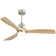 Kemp 52" 3 - Blade LED Modern Classic Ceiling Fan with Remote Control and Light Kit Included