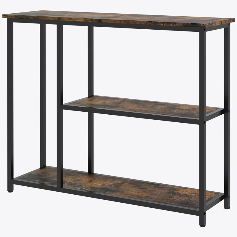 39.3'' Console Table, Brown