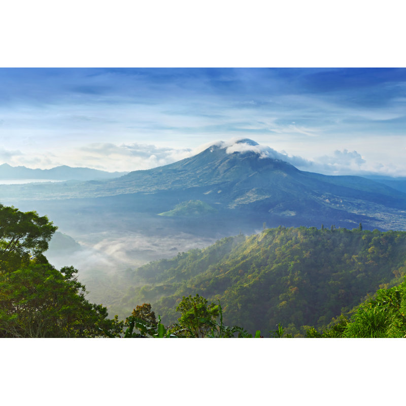 Batur Volcano by Saiko3P - Wrapped Canvas Print, 81cm H x 122cm W x 3.8cm D