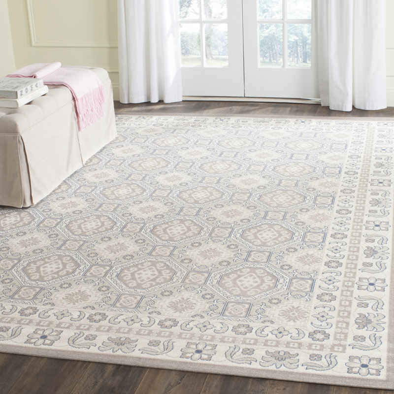 Patina Performance Geometric Rug, Rectangle 4' x 6'