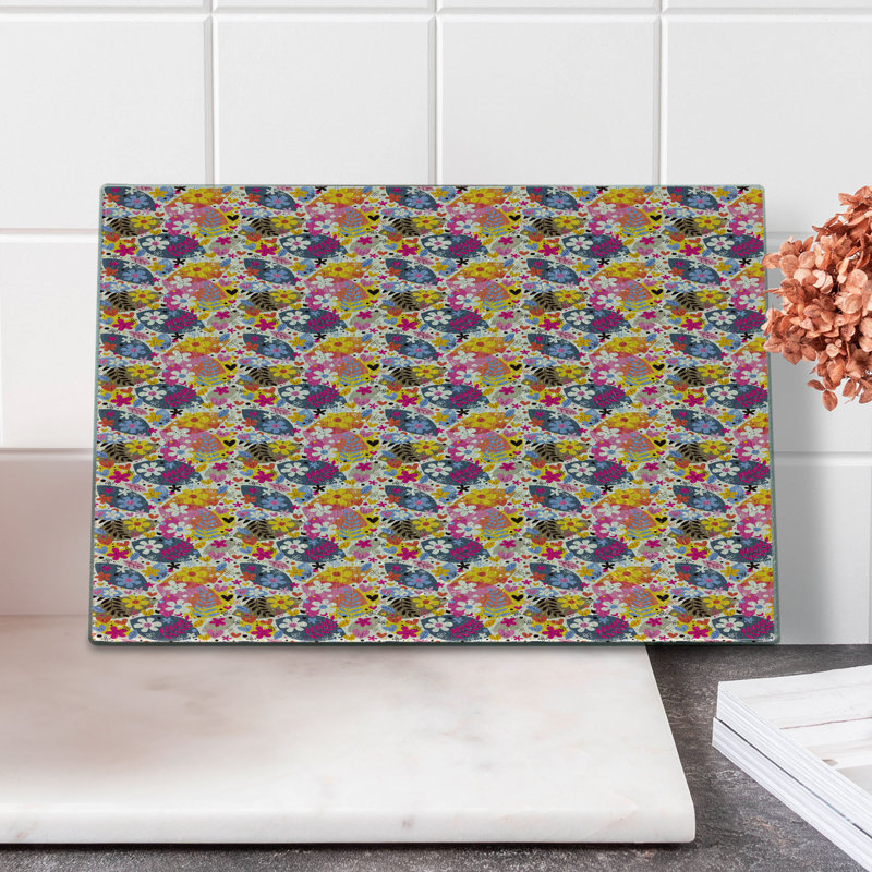 Multicolore planche à découper Ambesonne