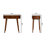Gunel Solid Wood Console Table