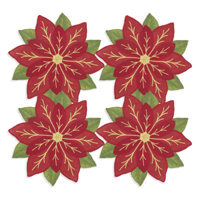 Napperon Winter Bloom (ensemble de 4)