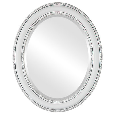 Workington Wood Flat Wall Mirror