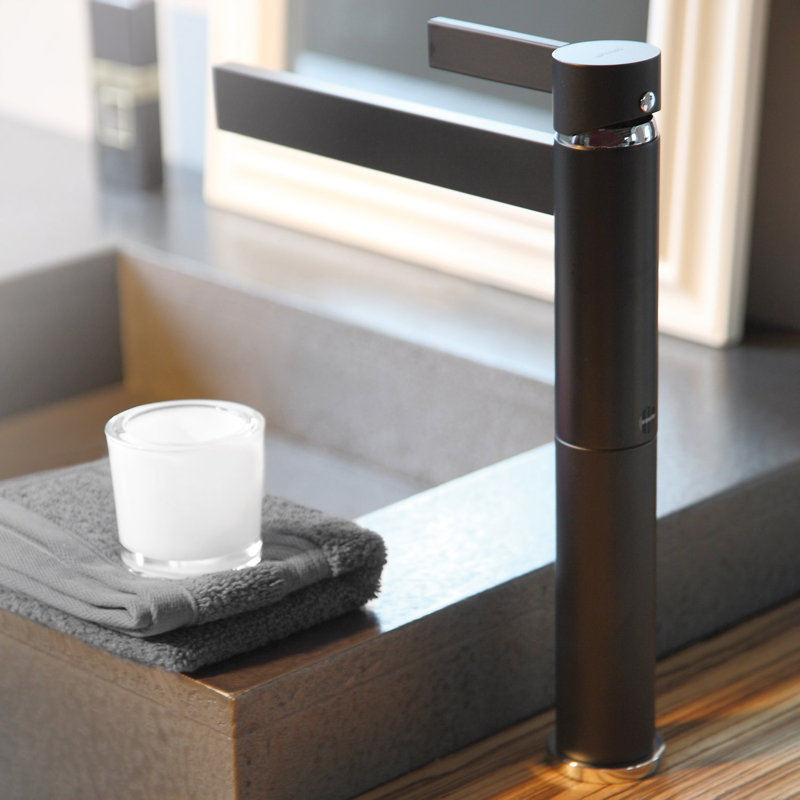Sorrento Single-handle Bathroom Faucet, Matte Black