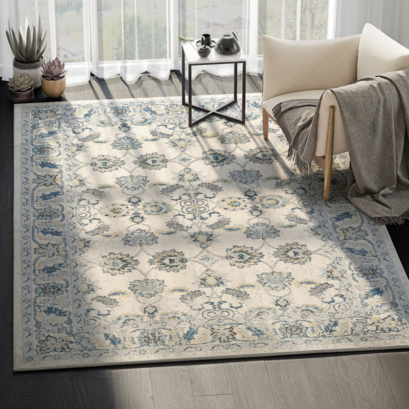 Tapis tissé Debbra, Rectangle 7 pi 9 po x 10 pi 2 po
