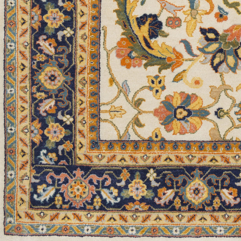 Ryals Wool Oriental Indoor Rug, Rectangle 2' x 3'