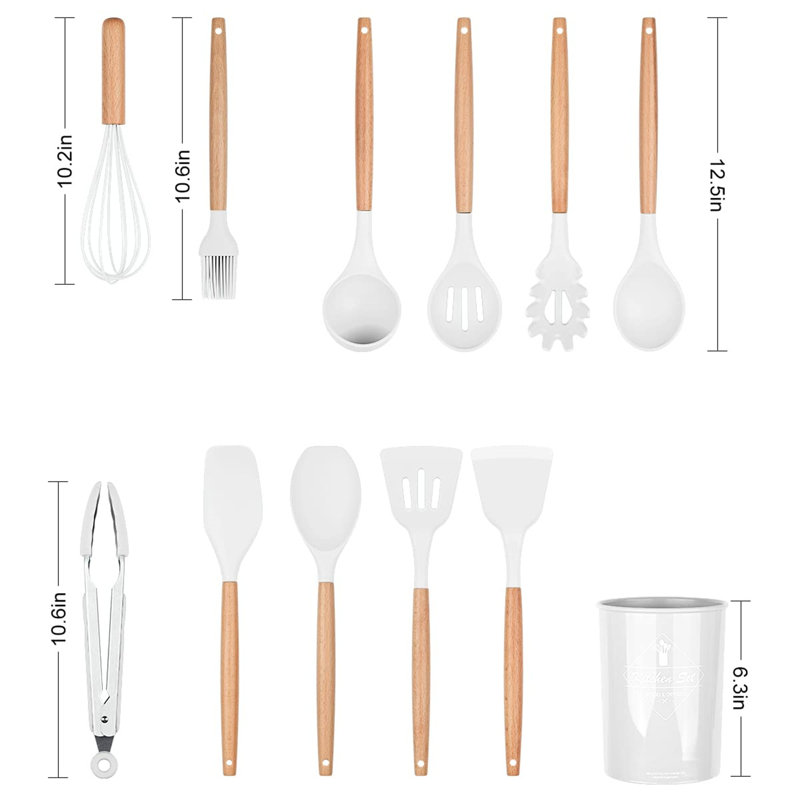 12 - Piece Plastic Cookware Set