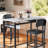 Eyoas 2 - Person Four Leg Dining Set-2131124795