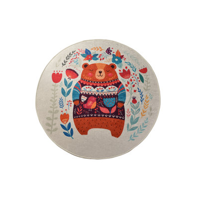 Kapow Round 100 cm x 100 cm Shag