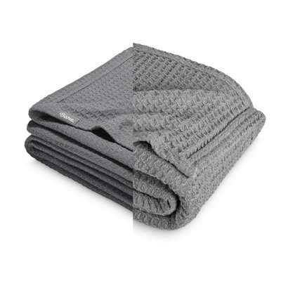 Couverture en coton gaufré