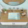 19.5 In. Undermount Rectangle Porcelain Vanity Bathroom Sink In White Ceramic With Overflow