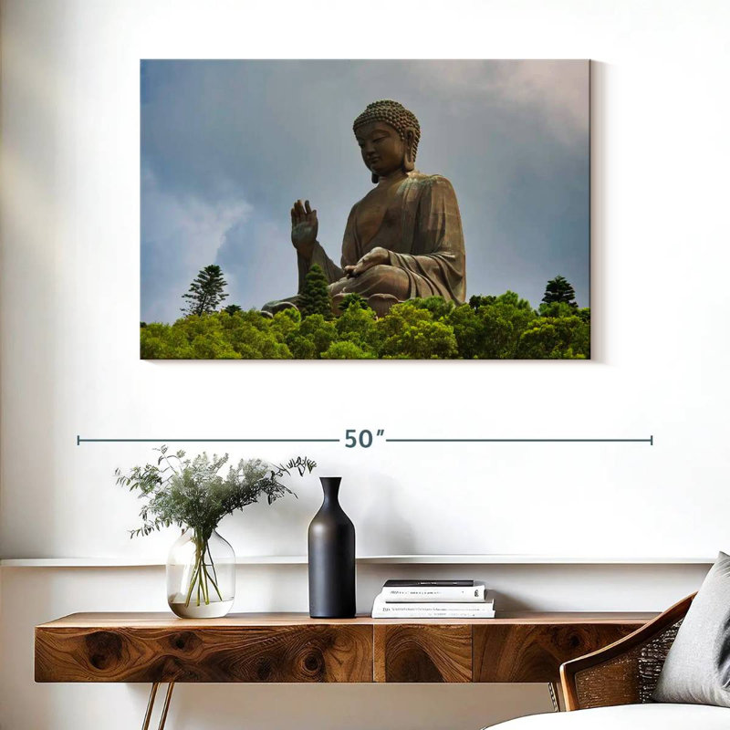 Bouddha Adella, H 26 po x l 39 po