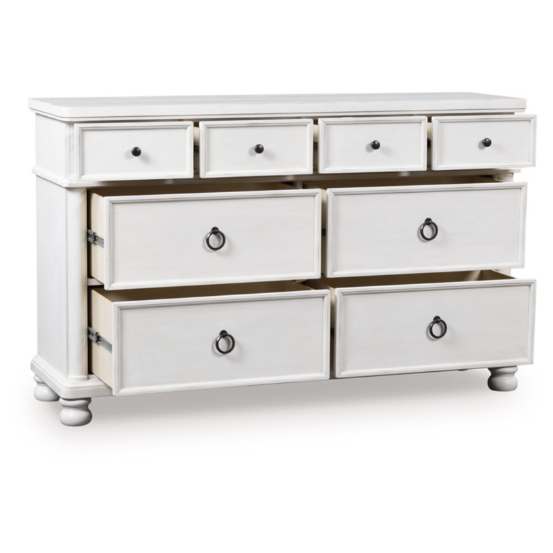 Greddinton Dresser, White