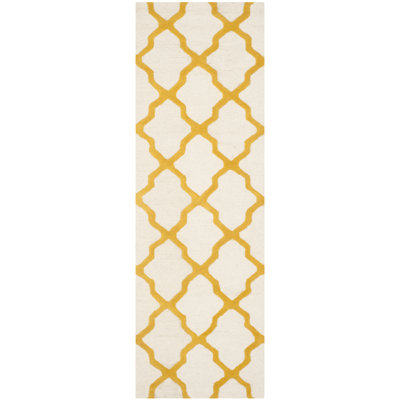 Darbonne Geometric Wool Hand Woven Area Rug