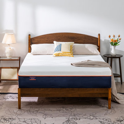 Kirshe Medium Firm Last Foam Gel Memory Foam Mattress in a Box