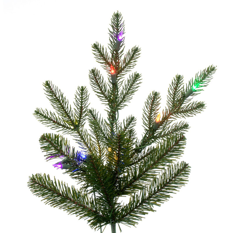 North Shore 10' H Lighted Artificial Fir Christmas Tree