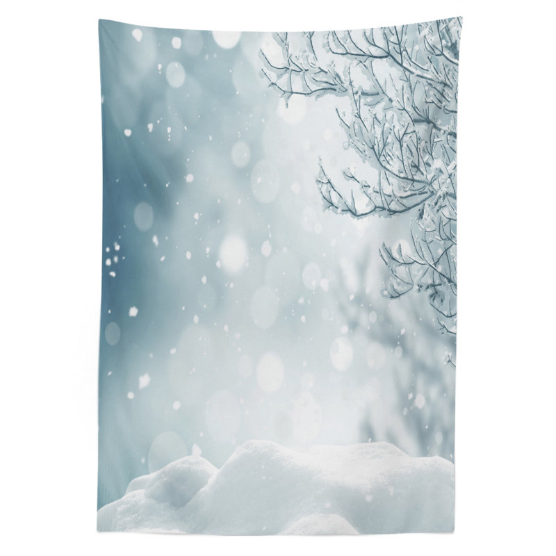 Winter Tablecloth, 90" x 60"